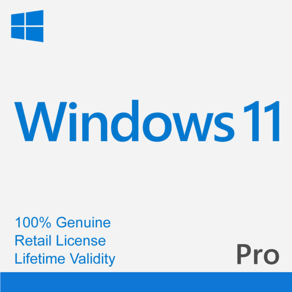 Windows 11 Pro - Retail Lifetime - Email Delivery