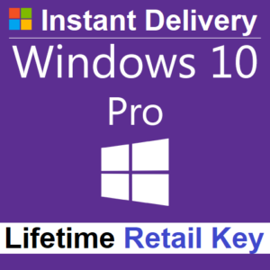 Windows 10 Pro - Retail lifetime - Email delivery
