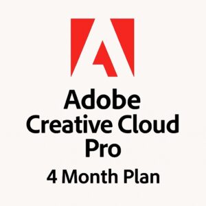 Adobe Creative Cloud Pro 4 Months Plan